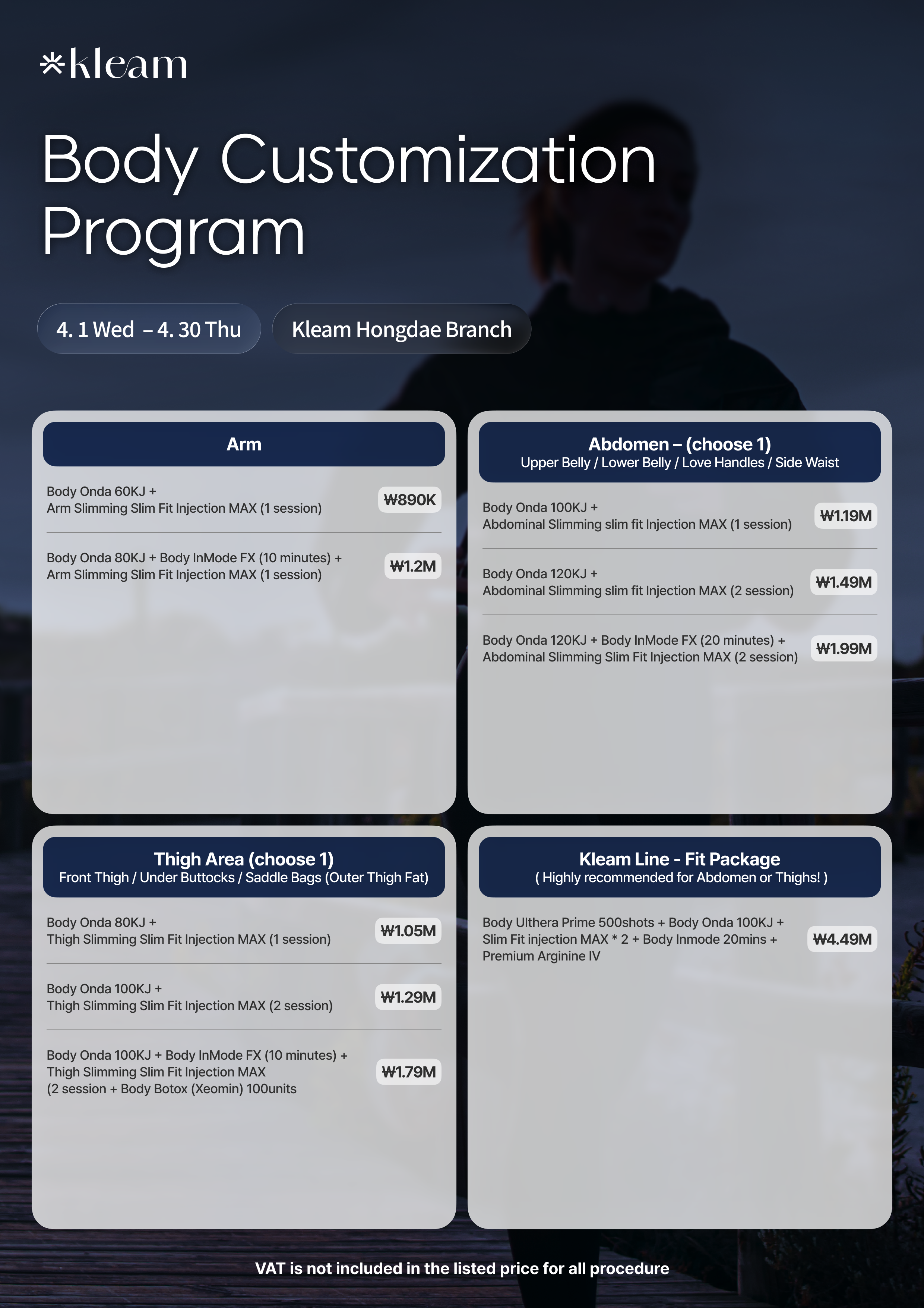 Body Customize Slimming Promotion